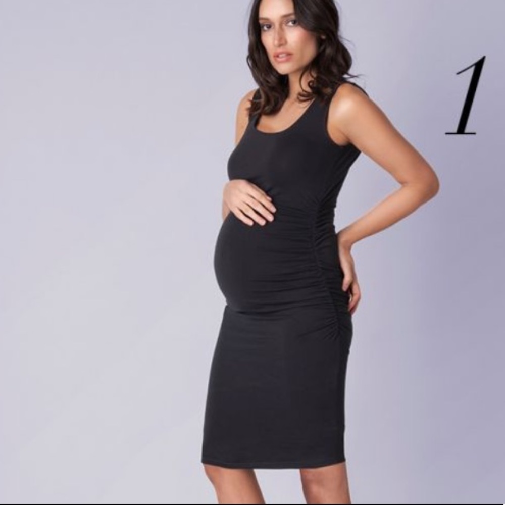 Seraphine sleeveless maternity shift dress